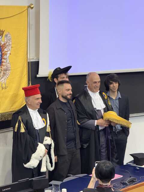 Francesco Casoli laurea honoris causa