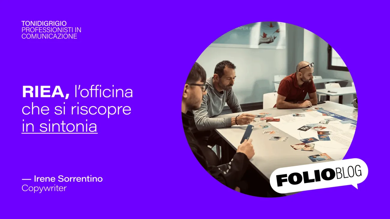 Riea, l’officina che si riscopre in sintonia